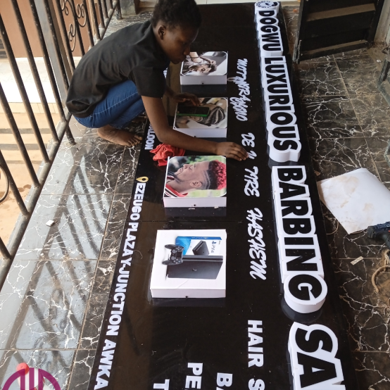 Ocelot design signage